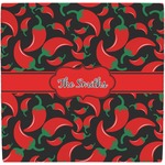 Chili Peppers Ceramic Tile Hot Pad (Personalized)