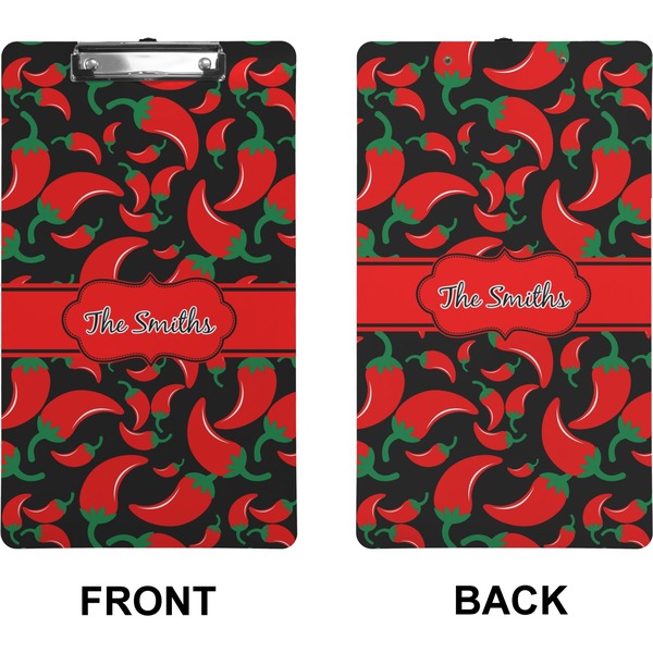 Chili Peppers Clipboard (Legal) (Front + Back)
