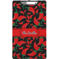 Chili Peppers Clipboard (Legal Size) (Personalized)