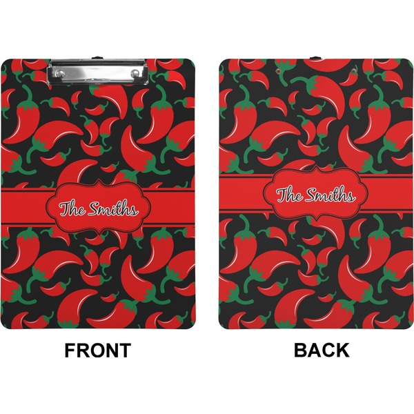 Chili Peppers Clipboard (Letter) (Front + Back)