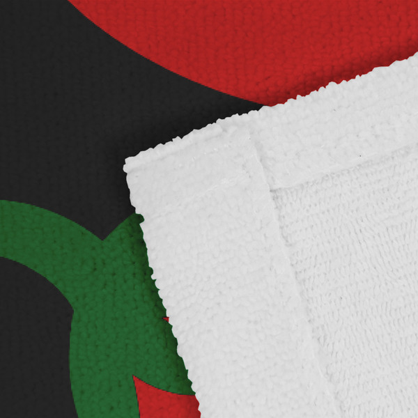 Chili Peppers Close up of Fabric