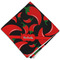 Chili Peppers Cloth Napkins - Personalized Dinner (Folded Four Corners)