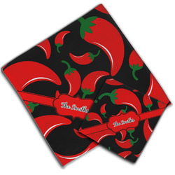 Chili Peppers Cloth Napkin w/ Name or Text