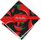 Chili Peppers Cloth Napkins - Personalized Lunch (Folded Four Corners)
