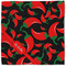 Chili Peppers Cloth Napkins - Personalized Lunch (Single Full Open)