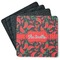 Chili Peppers Coaster Rubber Back - Main