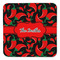 Chili Peppers Coaster Set - FRONT (one)