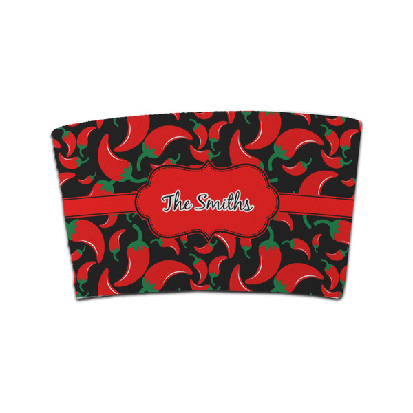 Custom Chili Peppers Coffee Cup Sleeve (Personalized)