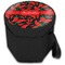 Chili Peppers Collapsible Personalized Cooler & Seat (Closed)