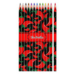 Chili Peppers Colored Pencils (Personalized)