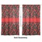 Chili Peppers Curtain 112x80 - Lined