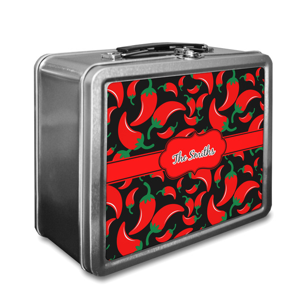 Custom Chili Peppers Lunch Box (Personalized)
