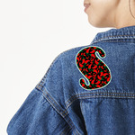 Chili Peppers Twill Iron On Patch - Custom Shape - Large (Personalized)