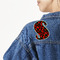 Chili Peppers Twill Iron On Patch - Custom Shape - Large (Personalized)