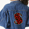 Chili Peppers Custom Shape Iron On Patches - XXL - MAIN
