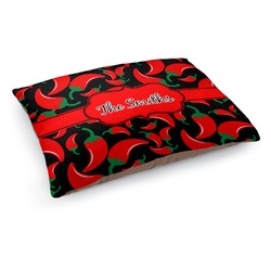 Chili Peppers Dog Bed - Medium w/ Name or Text