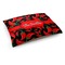 Chili Peppers Dog Bed - Medium w/ Name or Text