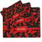 Chili Peppers Dog Food Mat - MAIN (sm, med, lrg)