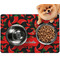 Chili Peppers Dog Food Mat - Small LIFESTYLE