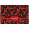 Chili Peppers Dog Food Mat - Small without bowls
