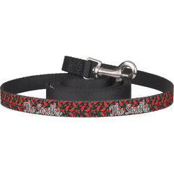 Chili Peppers Dog Leash (Personalized)