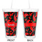 Chili Peppers Double Wall Tumbler with Straw - Approval