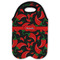Chili Peppers Double Wine Tote - Flat (new)