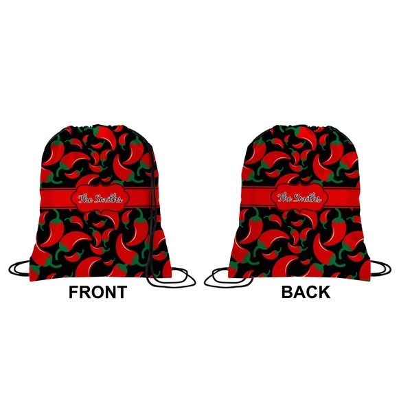Chili Peppers Drawstring Backpack