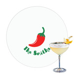 Chili Peppers Printed Drink Topper (Personalized)
