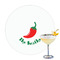 Chili Peppers Drink Topper - Large - Single with Drink