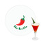 Chili Peppers Drink Topper - Medium - Single with Drink
