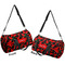 Chili Peppers Duffle bag small front and back sides