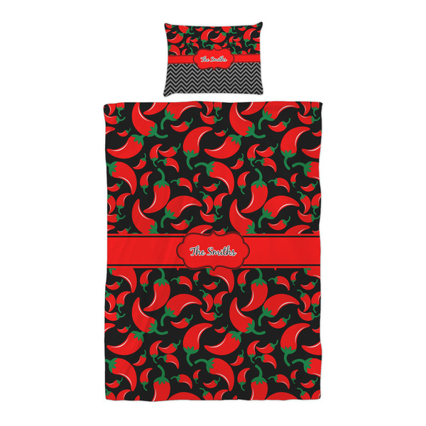 Chili Peppers Duvet Cover Set - Twin XL - Alt Approval
