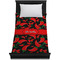 Chili Peppers Duvet Cover - Twin - On Bed - No Prop