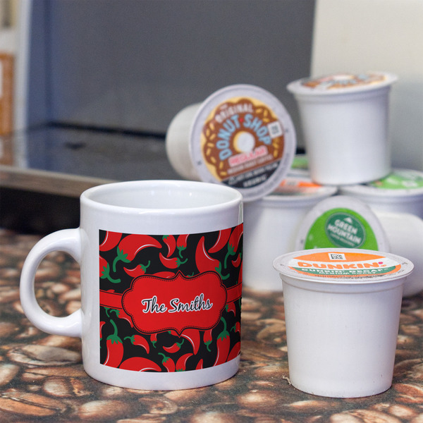 Chili Peppers Espresso Cup - Single Lifestyle
