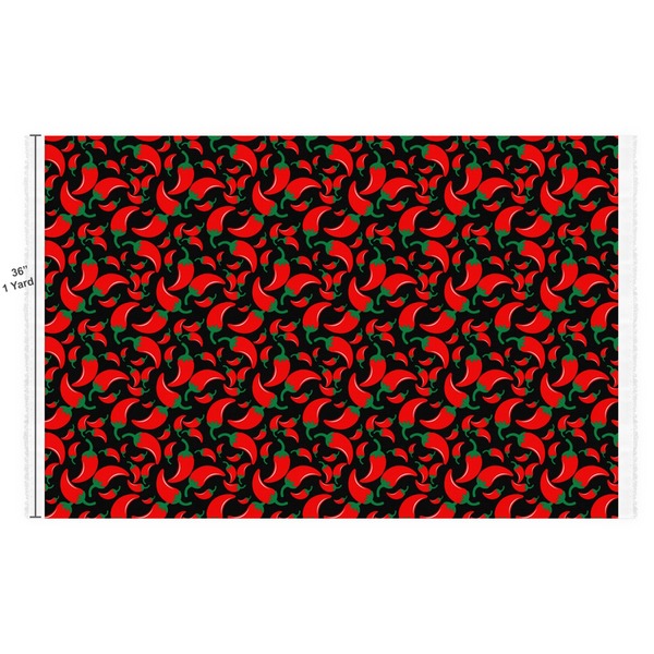Chili Peppers Fabric Full Yard