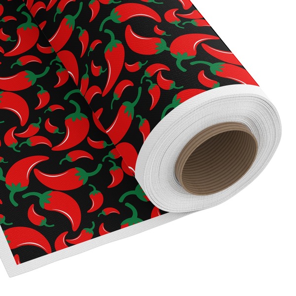 Custom Chili Peppers Fabric by the Yard - Cotton Twill