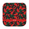 Chili Peppers Face Cloth-Rounded Corners
