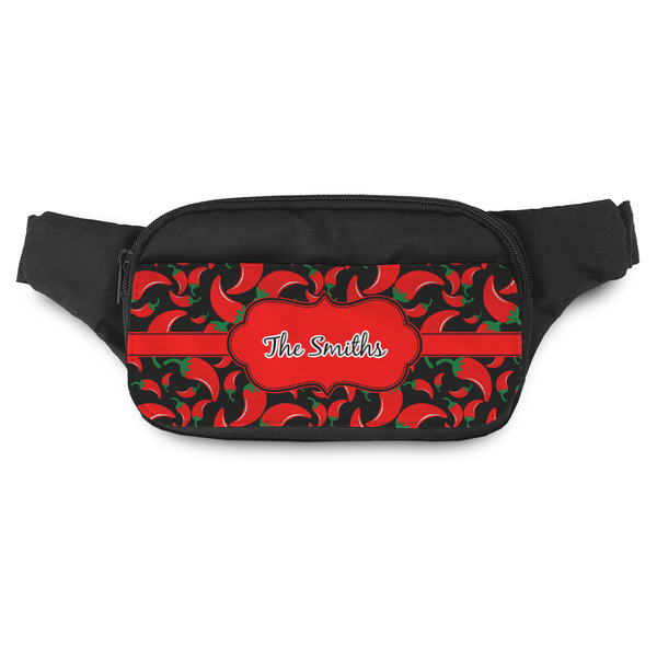 Custom Chili Peppers Fanny Pack - Modern Style (Personalized)