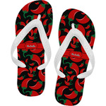 Chili Peppers Flip Flops (Personalized)