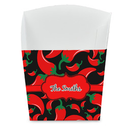 Chili Peppers French Fry Favor Boxes (Personalized)