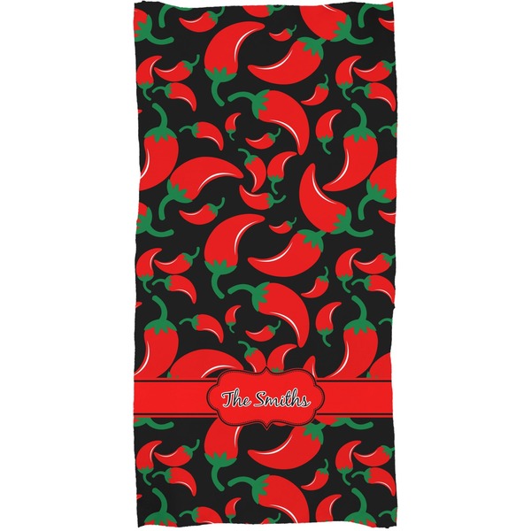 Chili Peppers Full Sized Bath Towel - Apvl