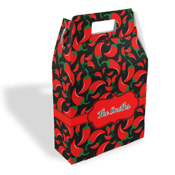 Chili Peppers Gable Favor Box (Personalized)