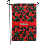 Chili Peppers Garden Flag (Personalized)