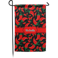 Chili Peppers Garden Flag (Personalized)