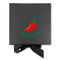 Chili Peppers Gift Boxes with Magnetic Lid - Black - Approval