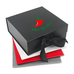 Chili Peppers Gift Box with Magnetic Lid (Personalized)