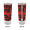 Chili Peppers Glass Shot Glass - 2 oz - Single - APPROVAL