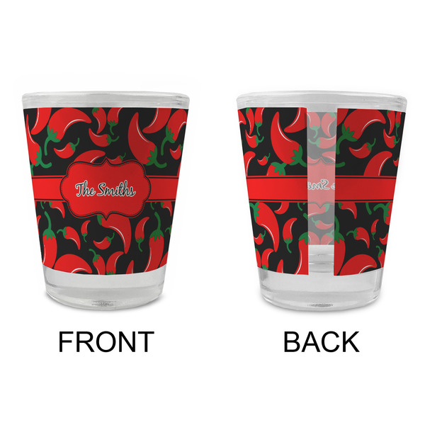 Chili Peppers Glass Shot Glass - Standard - APPROVAL