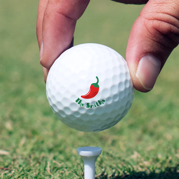 Chili Peppers Golf Ball - Non-Branded - Hand